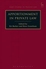 Apportionment in Private Law hind ja info | Majandusalased raamatud | kaup24.ee