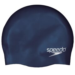 Шапочка для плавания Speedo Plain Moulded, синяя цена и информация | Шапочки для плавания | kaup24.ee
