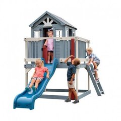 Puidust mänguväljak-maja liumäe ja liivakastiga Backyard Discovery цена и информация | Детские игровые домики | kaup24.ee