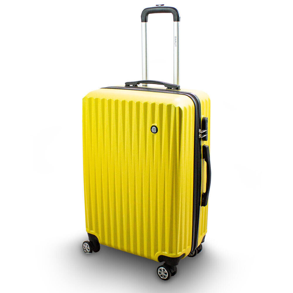 Kohvrite komplekt, kollane, 3 tk hind ja info | Kohvrid, reisikotid | kaup24.ee