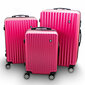 Kohvrite komplekt, 3 tk, roosa hind ja info | Kohvrid, reisikotid | kaup24.ee