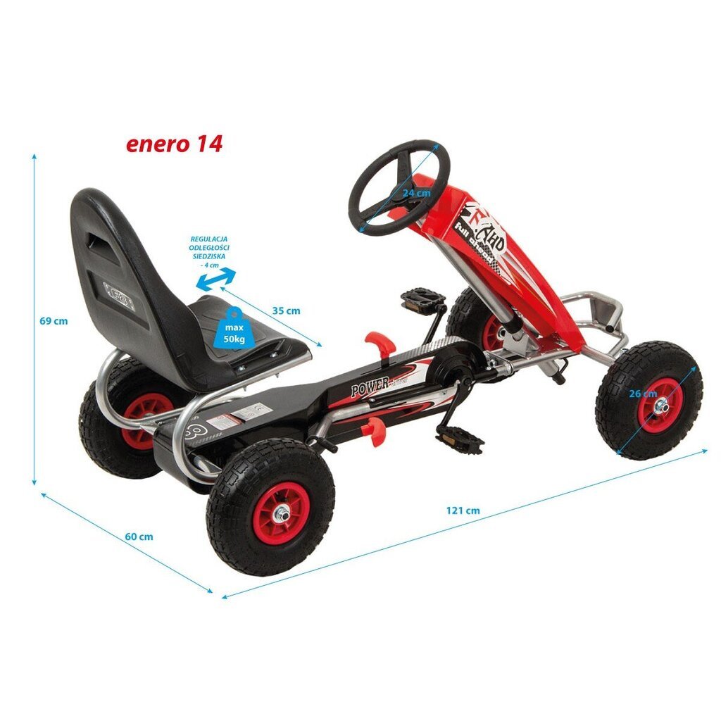 Pedaalidega kart Victoria Sport hind ja info | Poiste mänguasjad | kaup24.ee