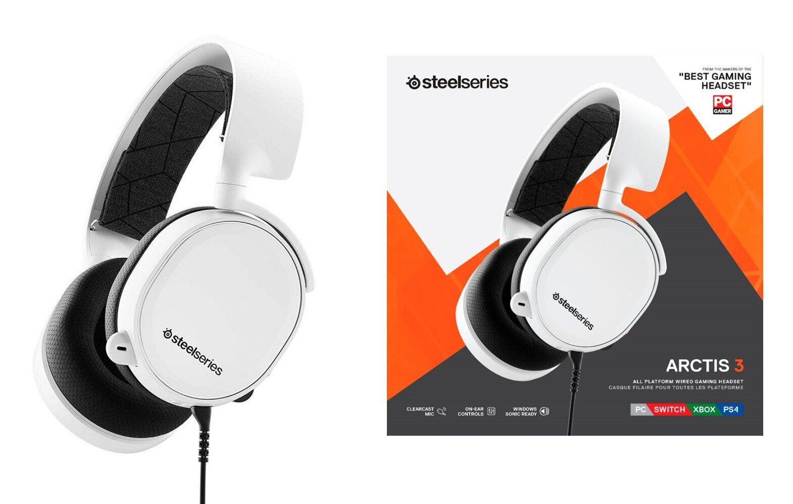 SteelSeries Arctis 3 цена и информация | Kõrvaklapid | kaup24.ee