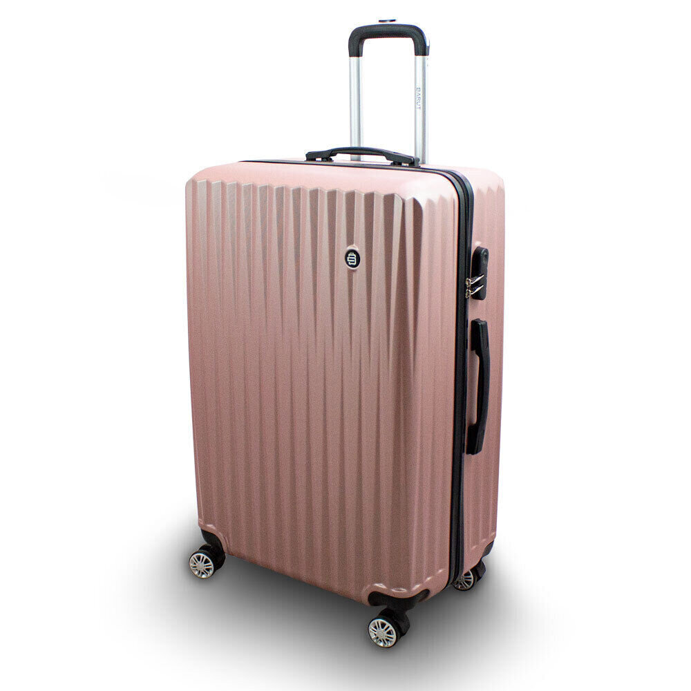 Kohvrite komplekt, 3 tk, roosa цена и информация | Kohvrid, reisikotid | kaup24.ee