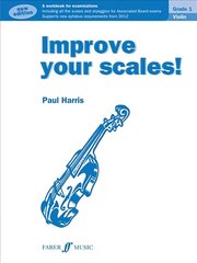 Improve your scales! Violin Grade 1 New edition for ABRSM 2012 Syllabus цена и информация | Книги об искусстве | kaup24.ee