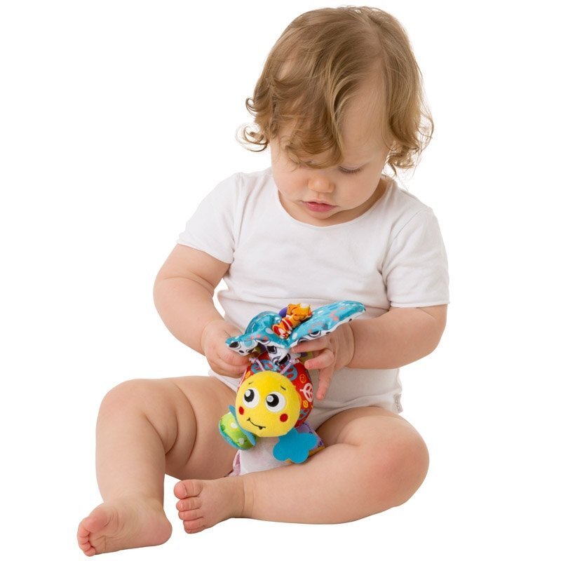 Riputatav mänguasi Playgro Groovy Mover Bee, 0186982 цена и информация | Imikute mänguasjad | kaup24.ee