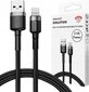 Kaabel Feegar kaabel USB-A Lightning 2.4A nailon iPhone 14 13 Pro 12 11 10 X 8 7 jaoks hind ja info | Mobiiltelefonide kaablid | kaup24.ee