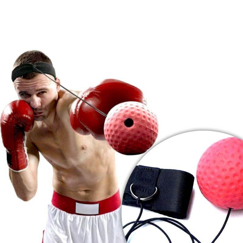 Poksisimulaator (fightball) – reaktsiooni ja kiiruse treenimiseks цена и информация | Treeningredelid | kaup24.ee
