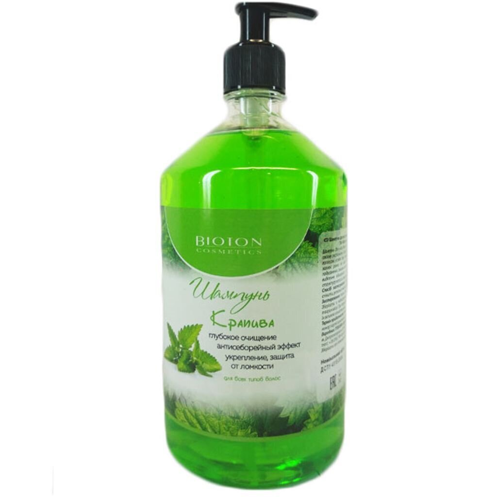 Šampoon Bioton Cosmetics Nettle, 1 l hind ja info | Šampoonid | kaup24.ee