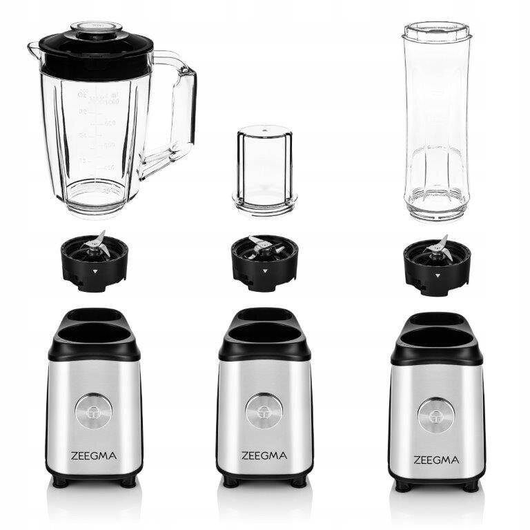 Blender, mikser, veski 4in1, Zeegma Vitamine 1050W hind ja info | Blenderid | kaup24.ee