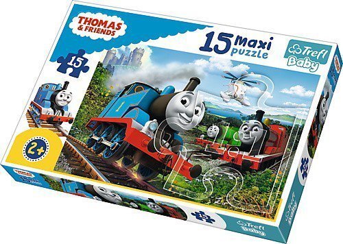 Pusle Maxi Trefl "Rong Thomas" Thomas&Friends, 15-osaline hind ja info | Pusled | kaup24.ee