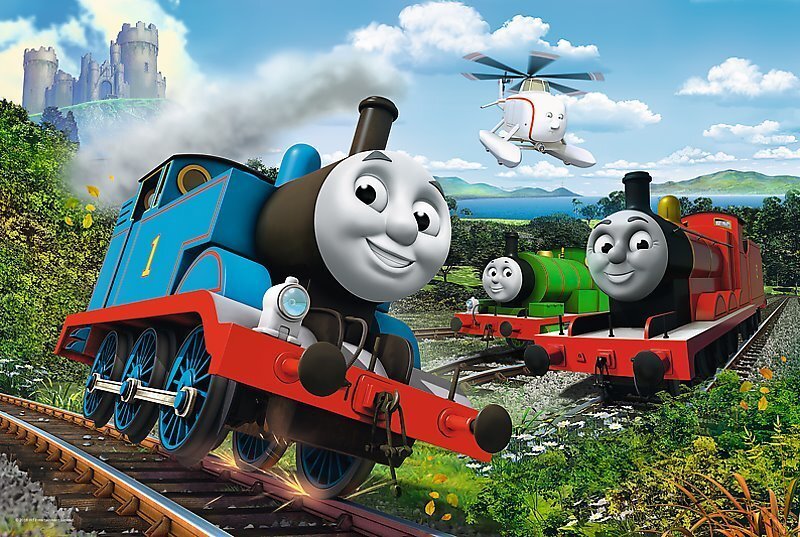 Pusle Maxi Trefl "Rong Thomas" Thomas&Friends, 15-osaline цена и информация | Pusled | kaup24.ee