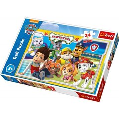 Пазл Maxi Trefl «Šunyčių Patrulių komanda» Щенячий патруль (Paw Patrol), 24 д. цена и информация | Пазлы | kaup24.ee