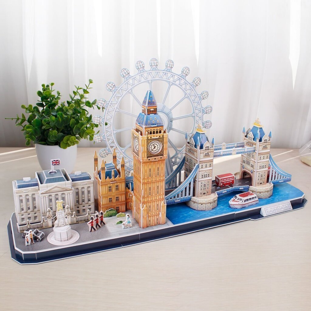 3D pusle Cubic Fun London, 107-osaline hind ja info | Pusled | kaup24.ee