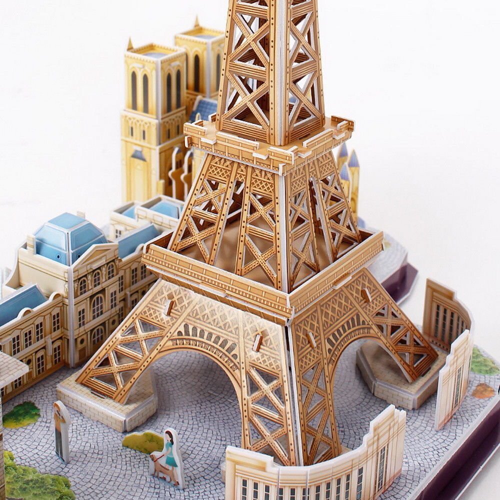 3D pusle Cubic Fun "Paris", 114-osaline цена и информация | Pusled | kaup24.ee