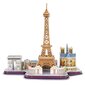 3D pusle Cubic Fun "Paris", 114-osaline hind ja info | Pusled | kaup24.ee