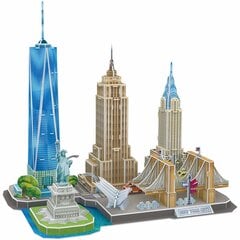 3D pusle „New York“ Cubic Fun, 126 osa hind ja info | Pusled | kaup24.ee