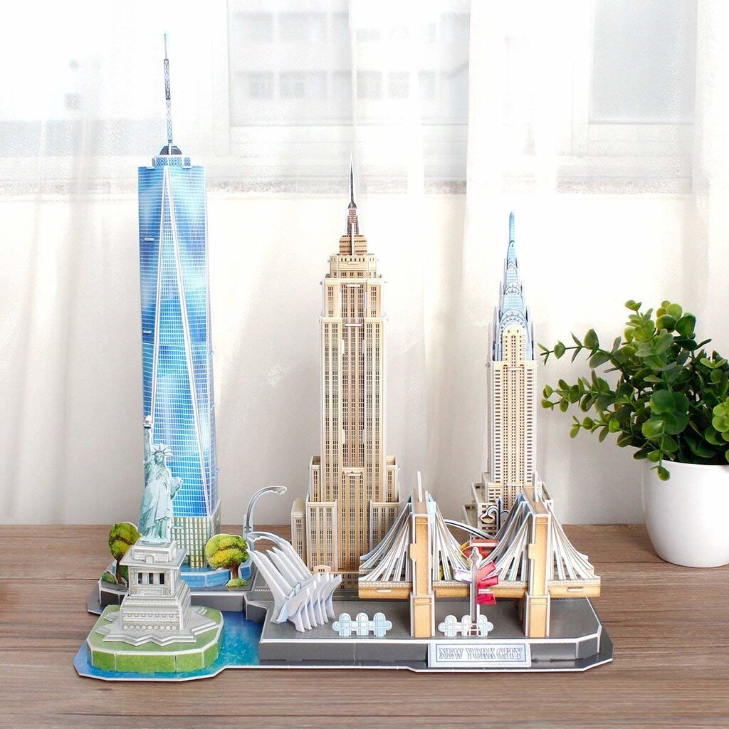 3D pusle „New York“ Cubic Fun, 126 osa hind ja info | Pusled | kaup24.ee