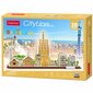 3D pusle CubicFun "Barcelona", 186-osaline hind ja info | Pusled | kaup24.ee