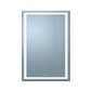 Peegel sisseehitatud Altue valgustusega Venti, hõbedane цена и информация | Vannitoa peeglid | kaup24.ee