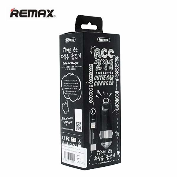 Autolaadijad Remax RCC211 Black hind ja info | Mobiiltelefonide laadijad | kaup24.ee