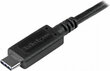 USB-kaabel-Mikro USB Startech USB31CUB1M   USB C Micro USB B Must цена и информация | Mobiiltelefonide kaablid | kaup24.ee