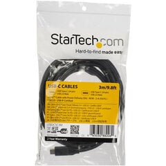 USB-C-kaabel Startech USB2C5C3M Must hind ja info | Startech Mobiiltelefonid, foto-, videokaamerad | kaup24.ee