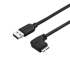 USB-kaabel-Mikro USB Startech USB3AU2MRS   Must цена и информация | Кабели для телефонов | kaup24.ee