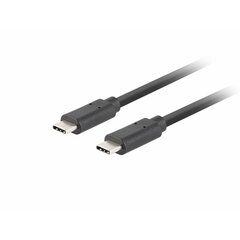 USB-C-кабель Lanberg CA-CMCM-32CU-0010-BK, 1 м цена и информация | Borofone 43757-uniw | kaup24.ee