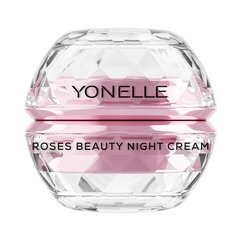 Öine näo- ja silmaümbruskreem Yonelle Roses Beauty Night Cream, 50ml hind ja info | Näokreemid | kaup24.ee