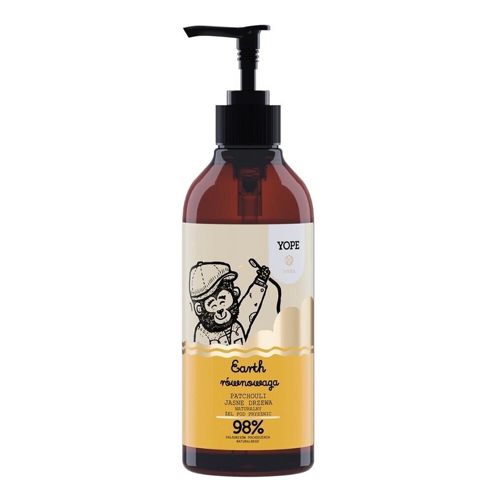 Dušigeel Patchouli and Bright Trees Yope Soul Earth Balance, 400ml hind ja info | Dušigeelid, õlid | kaup24.ee