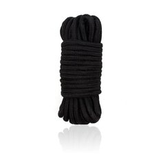 Bondage Cotton Rope 5 Meter Black цена и информация | БДСМ и фетиш | kaup24.ee