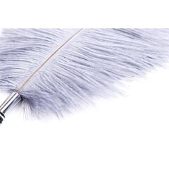 Feather Tickler with Wrapped 46 cм Black/White цена и информация | БДСМ и фетиш | kaup24.ee