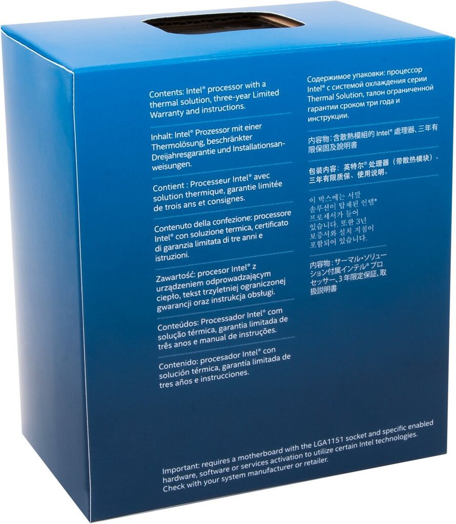 Intel Core i3-7100, 3.9GHz, 3MB BOX (BX80677I37100) hind ja info | Protsessorid (CPU) | kaup24.ee