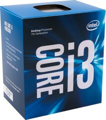 Intel Core i3-7100, 3.9GHz, 3MB BOX (BX80677I37100) hind ja info | Protsessorid (CPU) | kaup24.ee