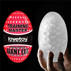 Мужской мастурбатор Giant Egg Stamina Nodules Edition Red цена и информация | Секс игрушки, мастурбаторы | kaup24.ee