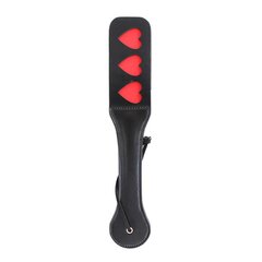 Vegan Leather Paddle with Hearts 32 cm hind ja info | BDSM ja fetish | kaup24.ee