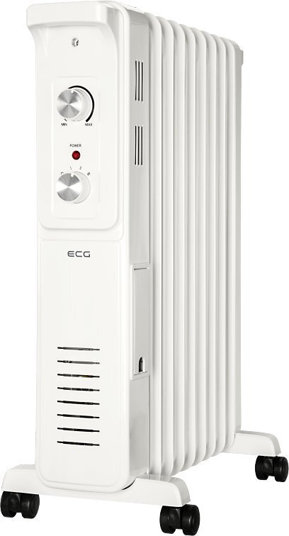 Õliradiaator ECG / 2000W, ECG / 2000W öljytäytteinen lämpöpatteri, Eļļas radiators ECG / 2000W, Масляный обогреватель ECG / 2000 цена и информация | Küttekehad | kaup24.ee