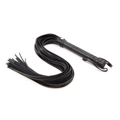 Flogger Metal Hardware 69 cm Must hind ja info | BDSM ja fetish | kaup24.ee