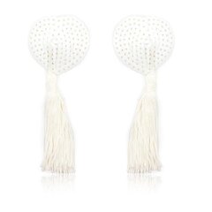 Sequin Nippel Cover with Tassel White hind ja info | BDSM ja fetish | kaup24.ee