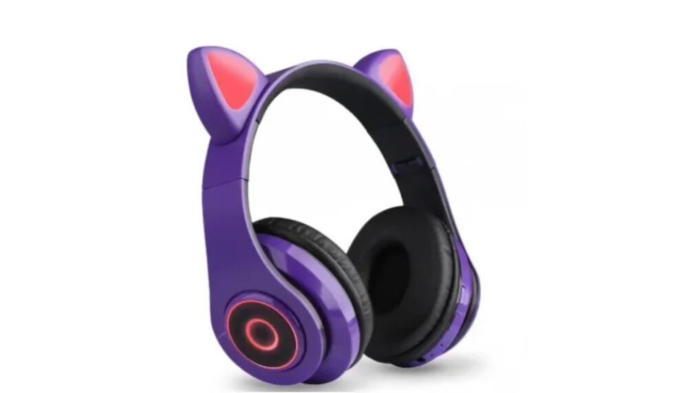 Cat Ear LED Over Ear 5.0 hind ja info | Kõrvaklapid | kaup24.ee