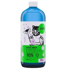 Средство для мытья полов с ароматом лайма и лимонной травы Yope Active Green, 1000 мл цена и информация | Очистители | kaup24.ee