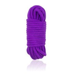 Bondage Cotton Rope 10 Meter Purple цена и информация | БДСМ и фетиш | kaup24.ee