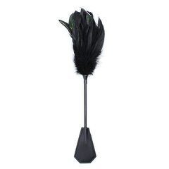 Feather Tickler ja Paddle 2 in 1 48 cm Must hind ja info | BDSM ja fetish | kaup24.ee