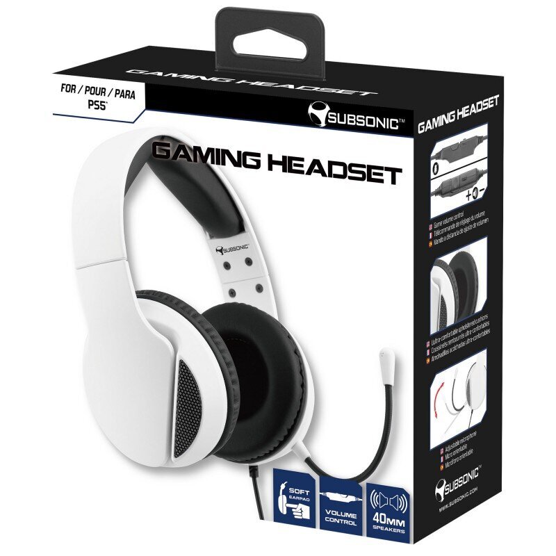 Subsonic Gaming Headset цена и информация | Kõrvaklapid | kaup24.ee