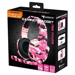 Subsonic Gaming Headset Pink Power цена и информация | Наушники | kaup24.ee