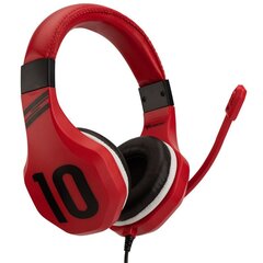 Subsonic Gaming Headset Football Red hind ja info | Kõrvaklapid | kaup24.ee