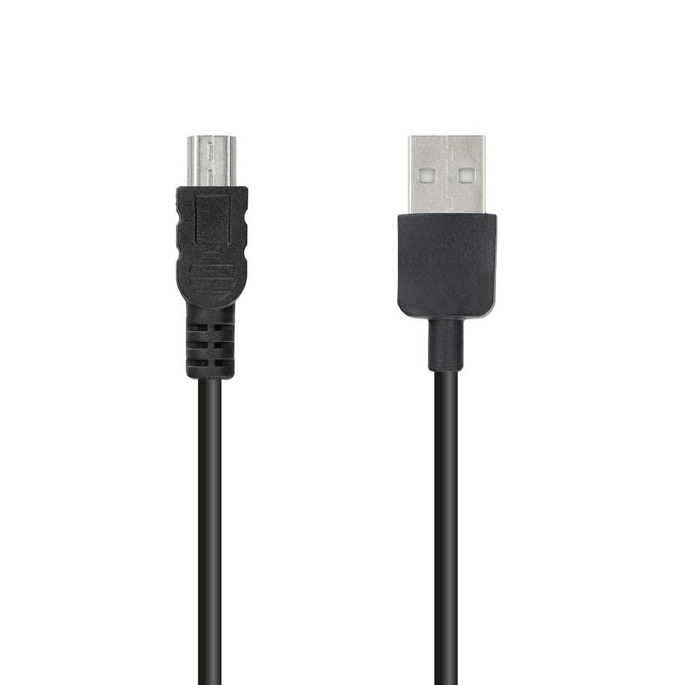 USB-kaabel - Mini-USB 3-meetrine must hind ja info | Mobiiltelefonide kaablid | kaup24.ee