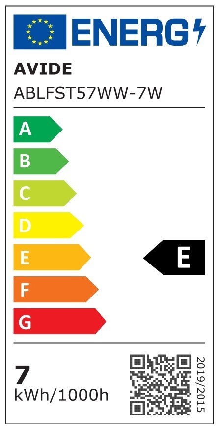 LED lamp Avide 7W E27 ST57 Filament hind ja info | Lambipirnid, lambid | kaup24.ee