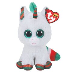 TY Beanie Boos ükssarvik SNOWFALL 15 cm hind ja info | Pehmed mänguasjad | kaup24.ee